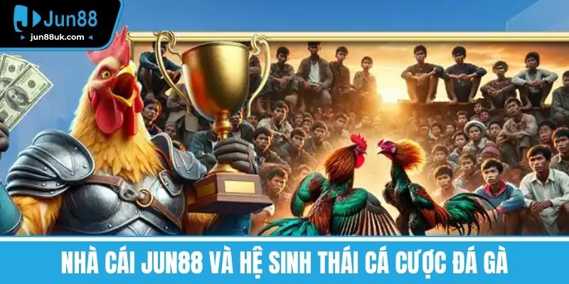 Đá Gà Jun88 - Trải Nghiệm Cá Cược Hấp Dẫn Và Thú Vị Nhất 2 Nhà cái Jun88 và hệ sinh thái cá cược Đá Gà